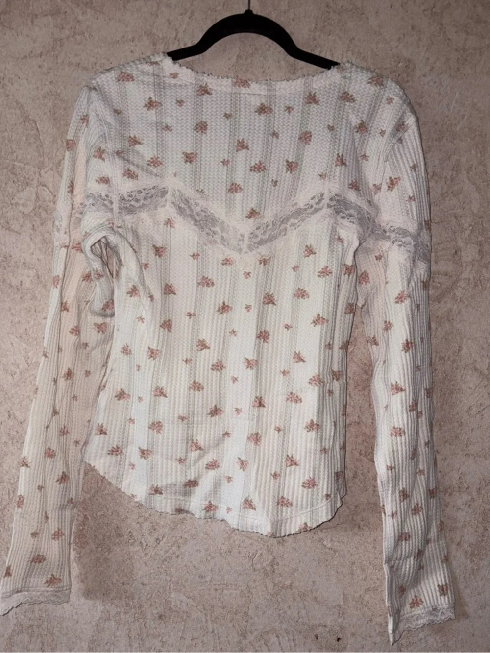 Free People Women's Lets Party Cardi-Print Square Neck Top